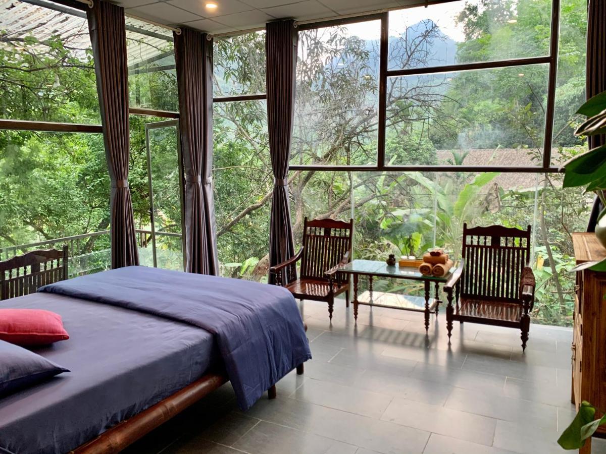 Muong Retreat- Nghi Duong Xanh Trong Bao Tang Van Hoa Nghe Thuat,Hoa Binh Hotel Buitenkant foto